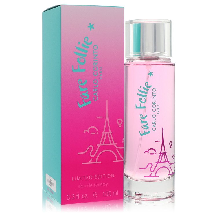 Fare Follie by Carlo Corinto Eau De Toilette Spray (Limited Edition) 3.3 oz Fare Follie by Carlo Corinto Eau De Toilette Spray (Limited Edition) 3.3 oz